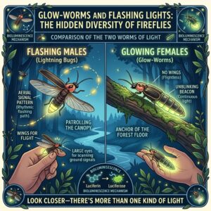 Glow-Worms and Flashing Lights: The Hidden Diversity of Fireflies